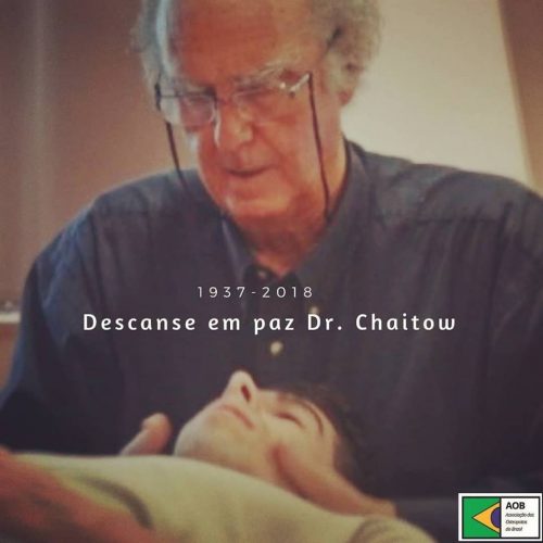 Descanse em paz Dr. Chaitow